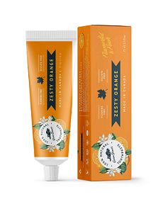 Green Beaver Zesty Orange toothpaste feature