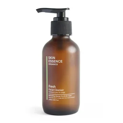 Skin Essence Organics Facial Cleanser Fresh 120mL label