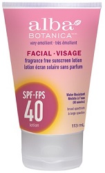 Alba Facial Sunscreen SPF40 113ml