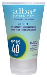 Alba Sport Sunscreen SPF40 113ml