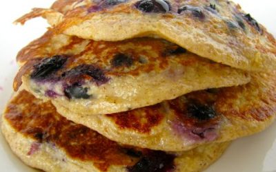 How to make Blueberry Protein-Rich Pancakes