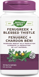 Nature's Way Fenugreek + Blessed Thistle (180 Tablets)