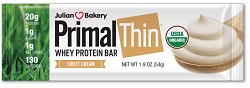 PrimalThin Protein Bar -Sweet Cream