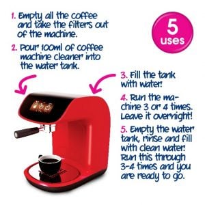 how to use coffee cleaner