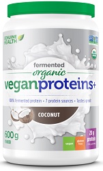 Fermented Organic Vegan Proteins+ Coconut Flavour 600g