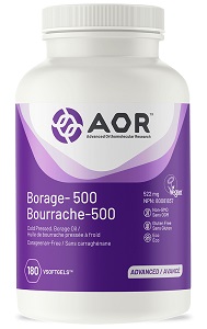 Borage 500 (180 Veggie-softgels) AOR