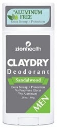 Clay Dry Bold Deodorant Sandalwood For Men