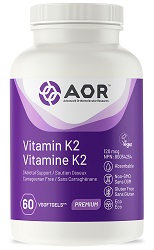 Vitamin K2 60 Soft-gels AOR