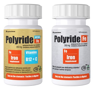 Polyride Fe and Polyride Fe Ultra polysaccharide iron 09-2022