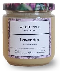 Wildflower Lavender Creamed Honey 300g