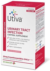 Utiva UTI Control Supplement (30 Cap)