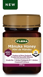 Flora Manuka Honey MGO 400+ 12+ UMF 250g
