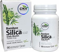 Bamboo Silica with Biotin (90 cap) by GNA - FeelGood Natural Health