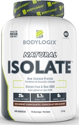 Decadent Chocolate Natural Whey Isolate by Bodylogix