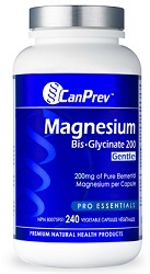 Magnesium BisGlycinate 200 (240 Vegetable Capsules)