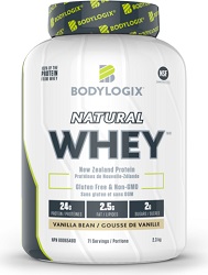 Natural Whey Vanilla Bean by Bodylogix 2.3kg