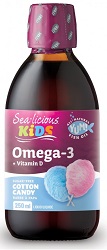 Sea-licious Kids Omega-3 Cotton Candy Liquid 250ml