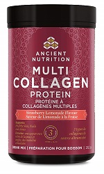 Ancient Nutrition Multi Collagen Strawberry Lemonade 262g