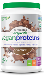 Fermented Organic Vegan Proteins+ Chocolate 600g