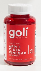 Goli Apple Cider Vinegar Gummy (60 gummies)