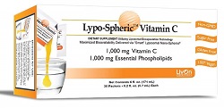 Liposomal Vitamin C Livon Labs (Lypo-spherric) 30 Pack