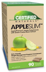 AppleSlim Apple Polyphenols (90 caps) -Certified Naturals
