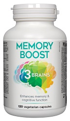 Memory Boost (120 vcap)- 3 Brains