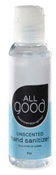 Unscented Hand Sanitizer Gel 60ml -All good
