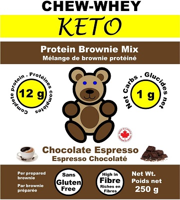 Keto Protein Brownie Mix 250g - Chew Whey