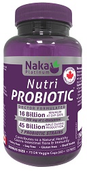 Naka Platinum Nutri Probiotic 16 Billion (60 Casps)