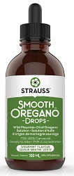 Smooth Oregano Drops 100ml - Strauss