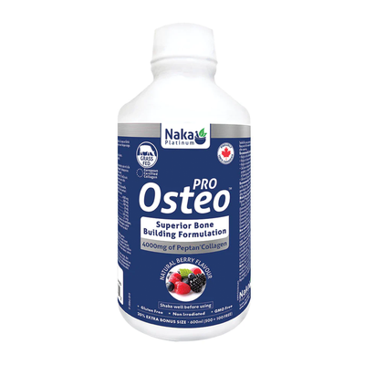 Naka Platinum PRO Osteo Berry 600mL label