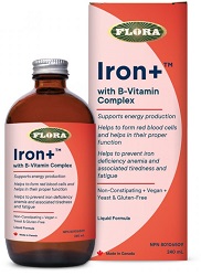 Iron+Liquid with B-Vitamin Complex 240 ml - Flora small