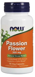 Passion Flower Extract 350mg (90 Veggie Caps) - NOW