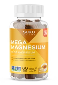 Mega Magnesium (60 Gummies) - SUKU Vitamins
