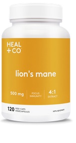 Lion's Mane (4:1) 500mg 120 caps Heal + Co.