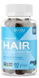 Luscious Hair (60 Gummies) - SUKU Vitamins