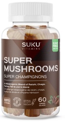 Super Mushrooms (60 Gummies) - SUKU Vitamins