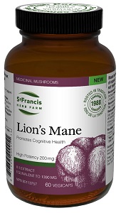 St. Francis Lion's Mane Capsules (8 1 Extract) (60 caps)