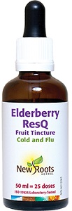 Elderberry ResQ Fruit Tincture New Roots