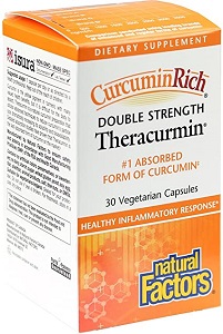 Natural Factors CurcuminRich Theracurmin Double Strength (30 Vegetarian Capsules)