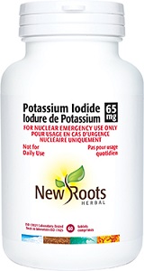 Potassium Iodide 65 mg For Nuclear Emergency Use Only -NewRoots