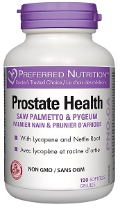 Preferred Nutrition Prostate Health 120 Softgels