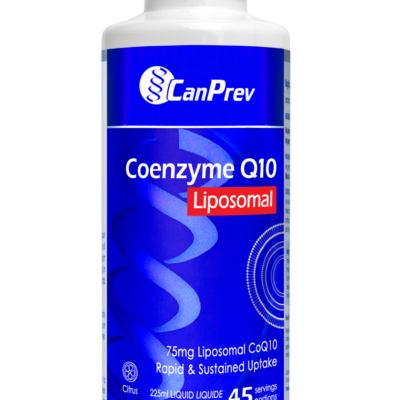 Can Prev Liposomal Coenzyme Q10 Citrus 225ml label