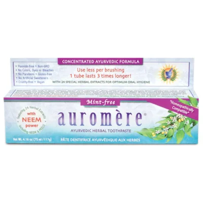 Auromère Mint Free Toothpaste feature