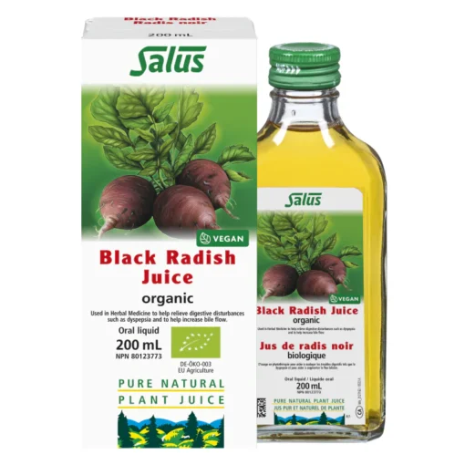 Salus Black Radish juice feature