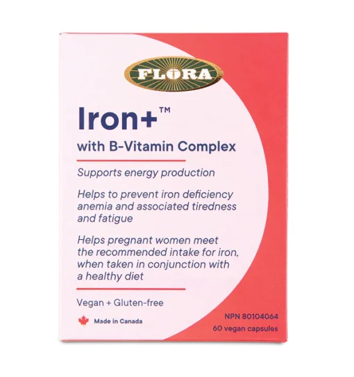 Flora Iron+ capsules feature