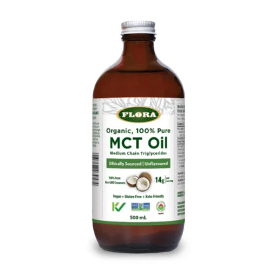 Flora Organic MCT Oil 500ml feature