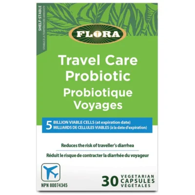 Flora Travel care Probiotic feature