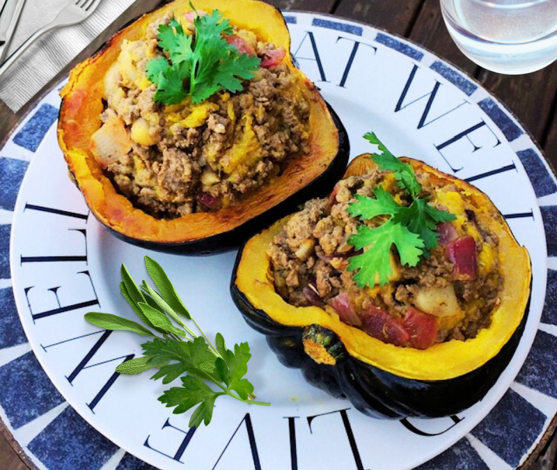 Stuffed Acorn Squash